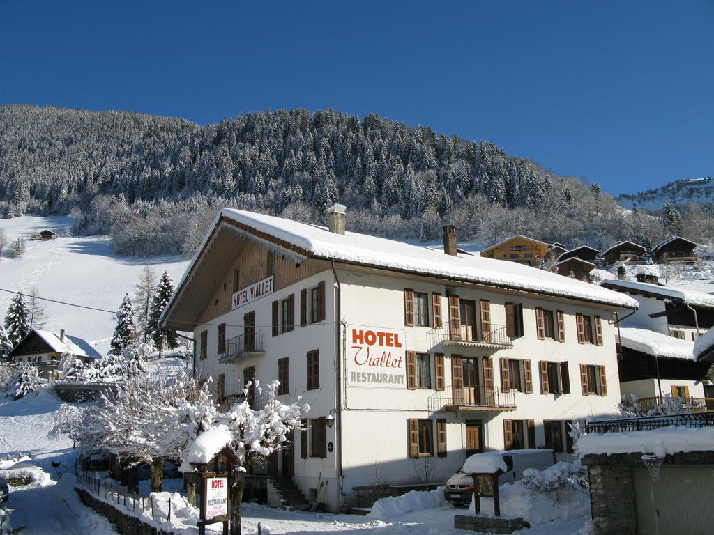 Hotel Viallet Arêches Exterior foto